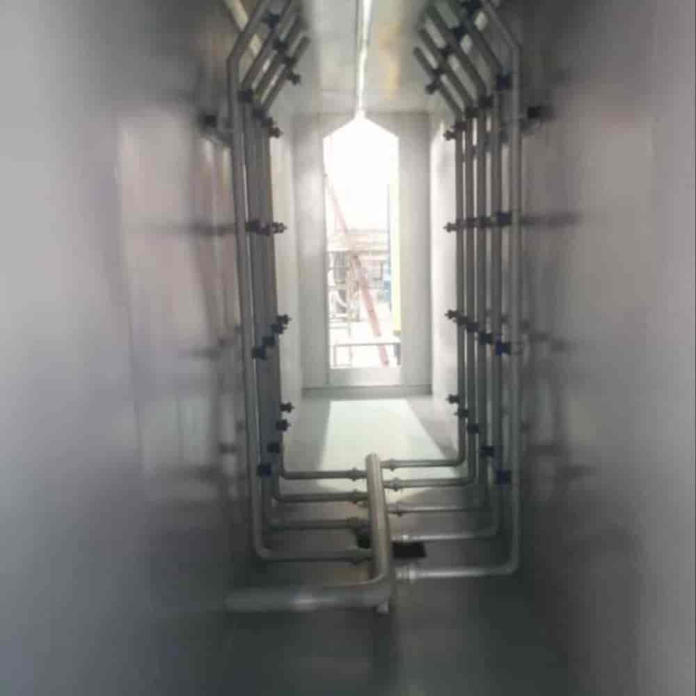 تونل شستشو اسپره ای قطعه